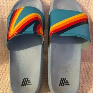 Size 11 - Aldi - Light Blue Slides